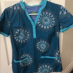 Healing Hands Scrub Top